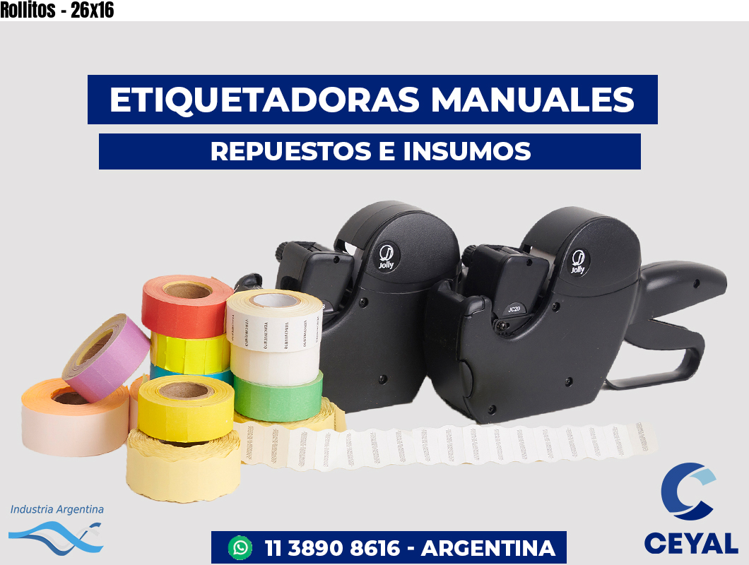 Rollitos - 26x16