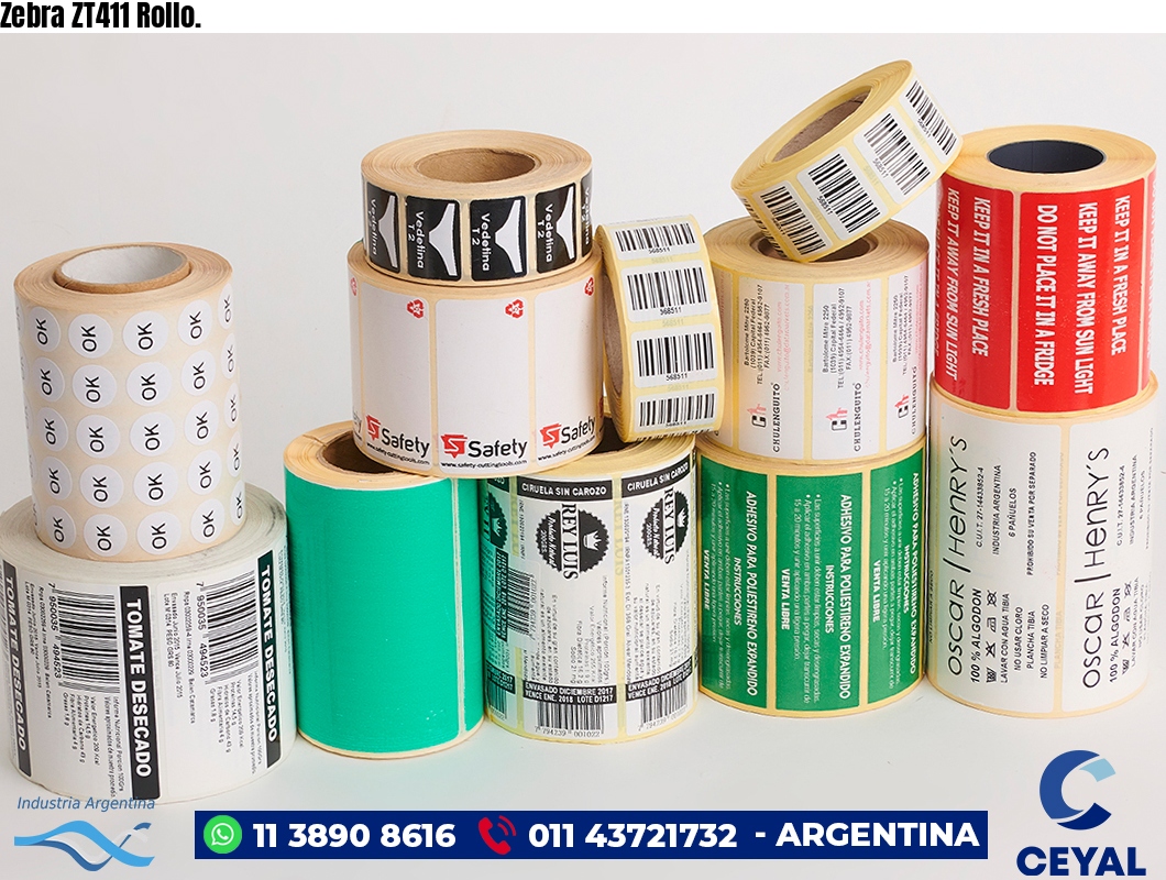 Zebra ZT411 Rollo.