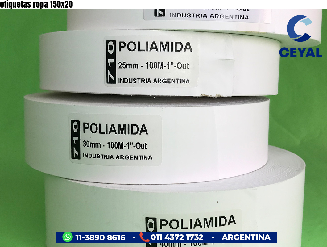 etiquetas ropa 150×20