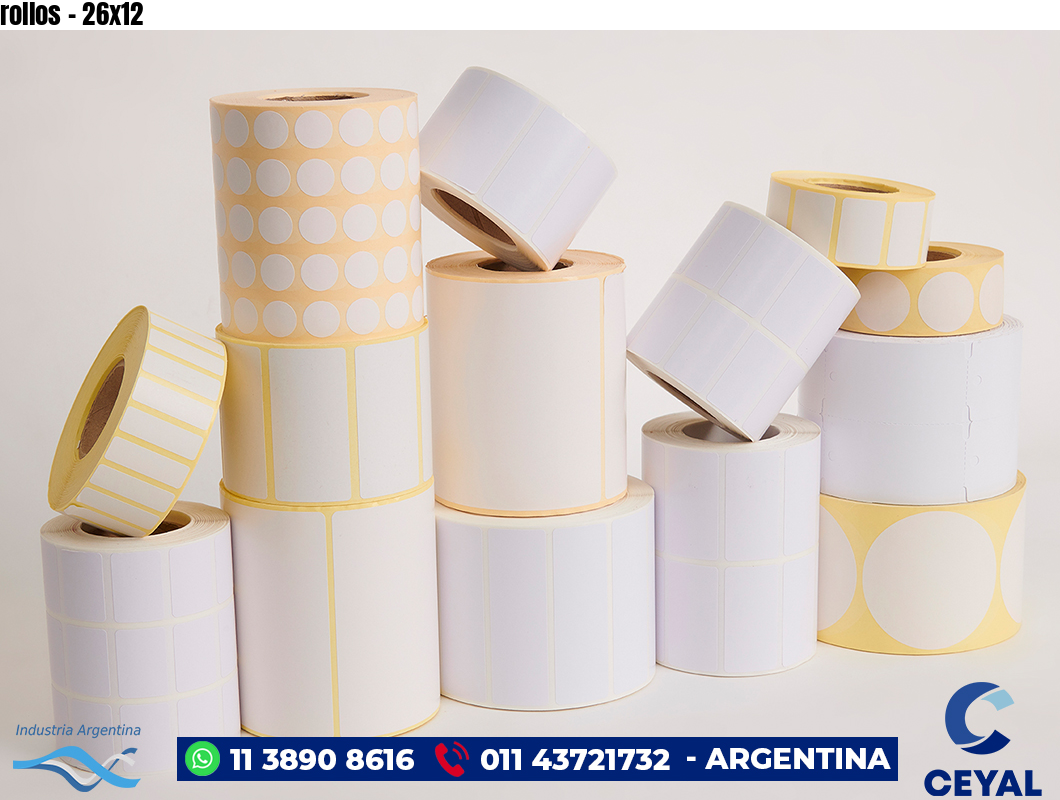 rollos - 26x12