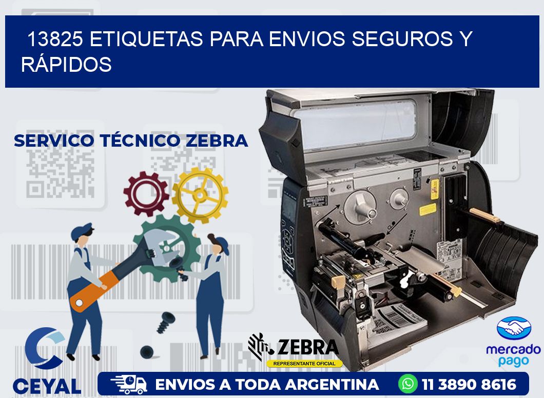 13825 ETIQUETAS PARA ENVIOS SEGUROS Y RÁPIDOS | Etiquetas para Fabricas