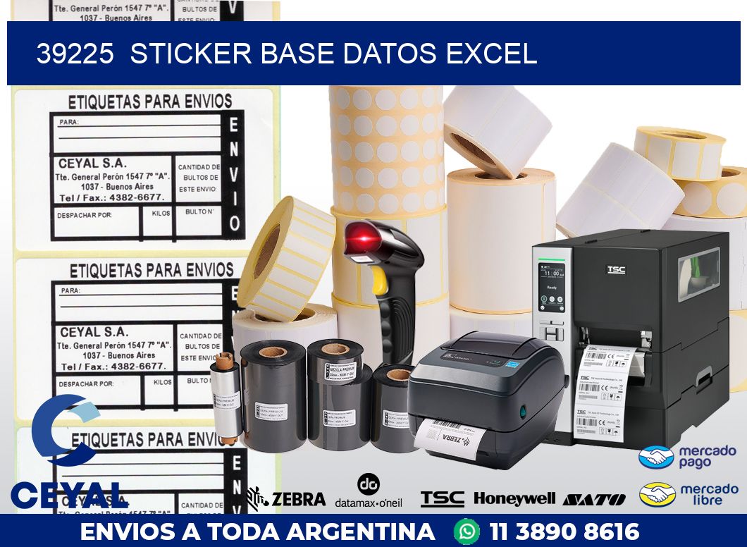 39225  sticker base datos excel