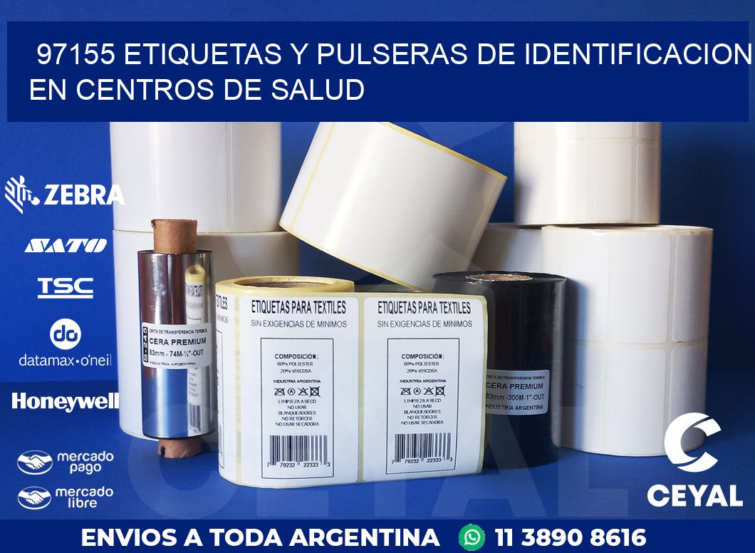 97155 ETIQUETAS Y PULSERAS DE IDENTIFICACION EN CENTROS DE SALUD ...