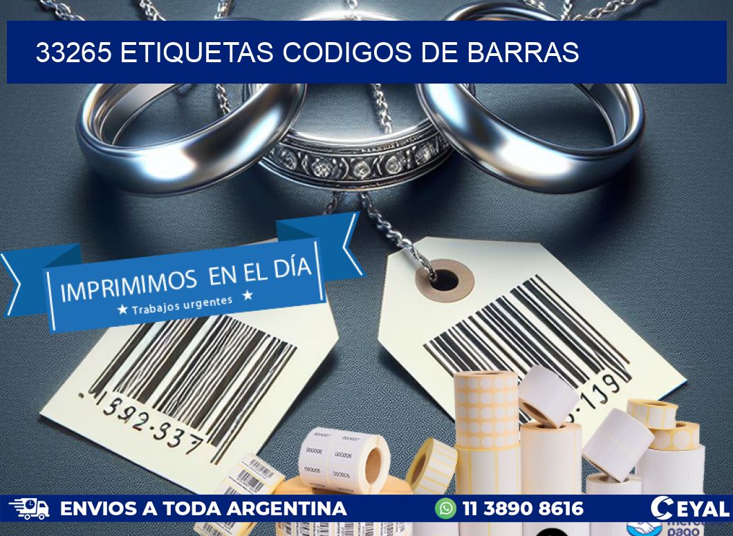33265 etiquetas codigos de barras | Etiquetas para Fabricas