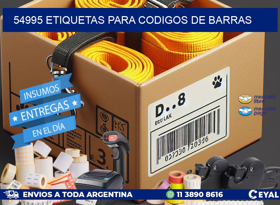 54995 ETIQUETAS PARA CODIGOS DE BARRAS