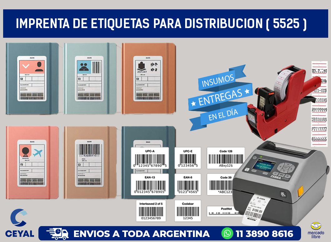 imprenta de etiquetas para distribucion ( 5525 )