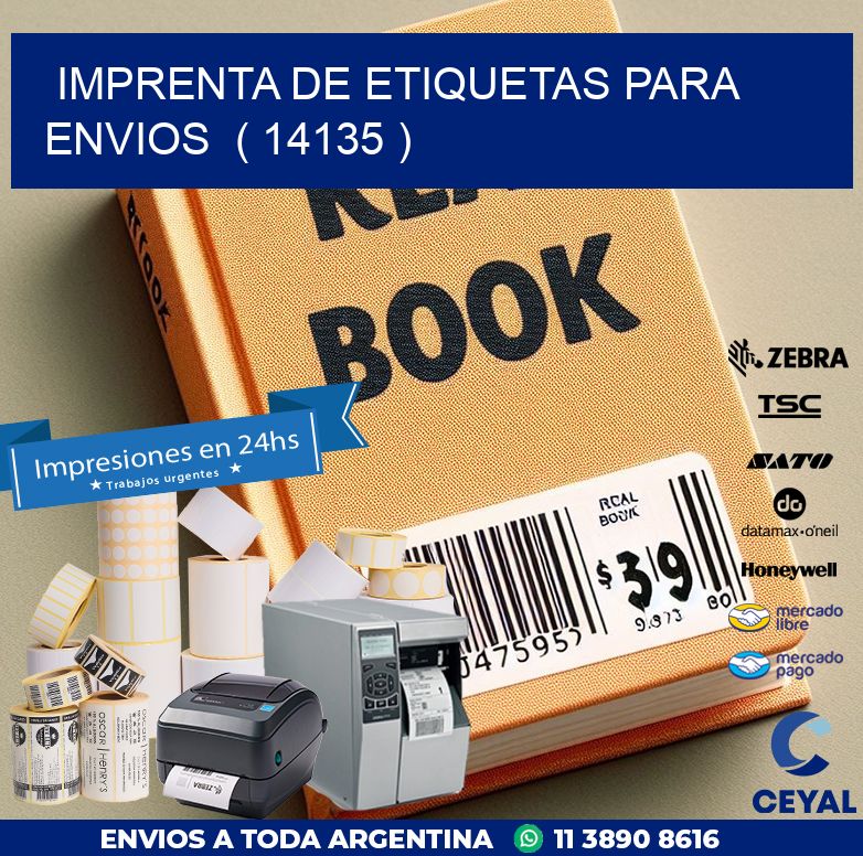 imprenta de etiquetas para envios  ( 14135 )