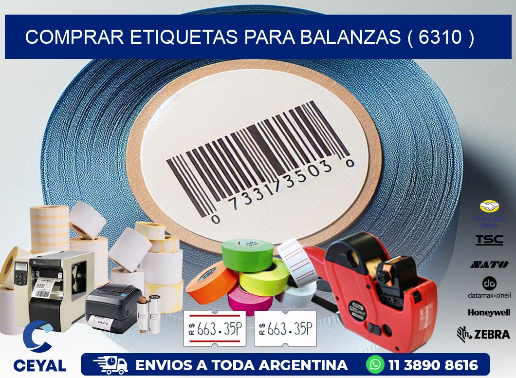 COMPRAR ETIQUETAS PARA BALANZAS ( 6310 )