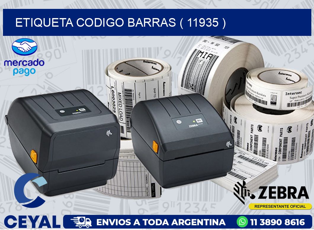 ETIQUETA CODIGO BARRAS ( 11935 )