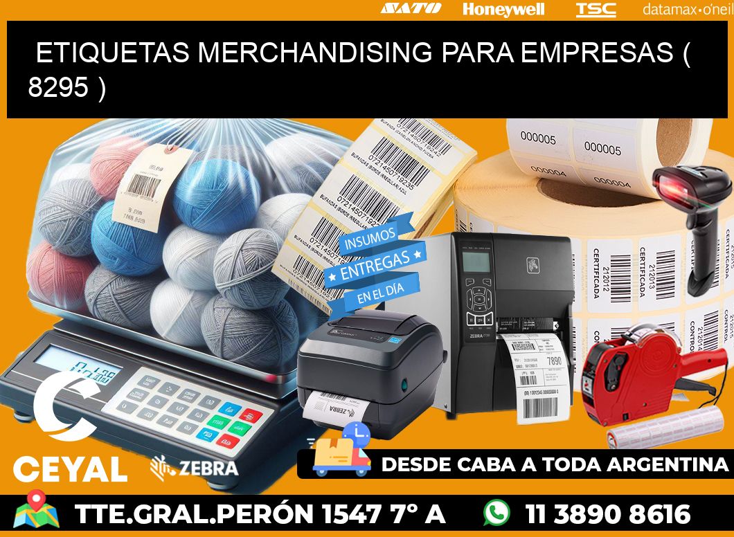 ETIQUETAS MERCHANDISING PARA EMPRESAS ( 8295 )