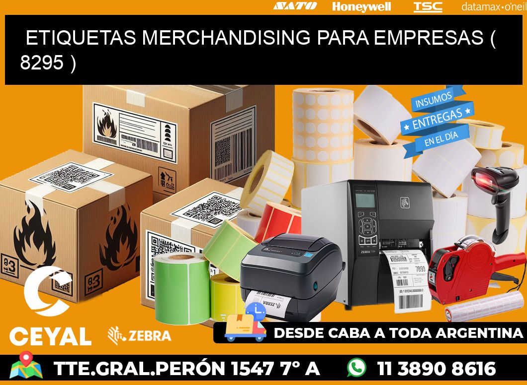 ETIQUETAS MERCHANDISING PARA EMPRESAS ( 8295 )