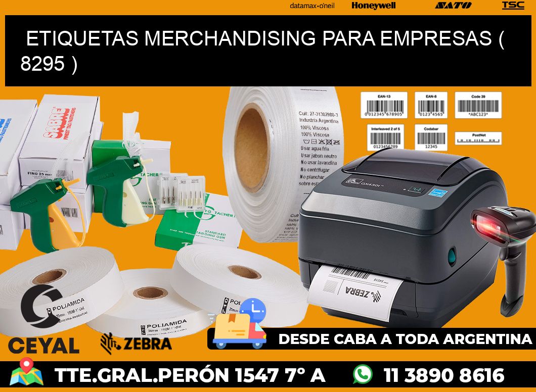 ETIQUETAS MERCHANDISING PARA EMPRESAS ( 8295 )