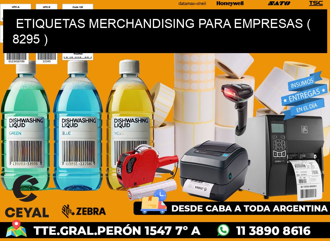 ETIQUETAS MERCHANDISING PARA EMPRESAS ( 8295 )