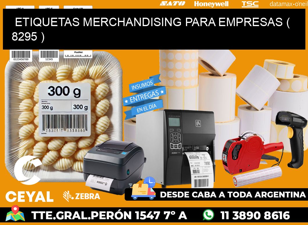 ETIQUETAS MERCHANDISING PARA EMPRESAS ( 8295 )