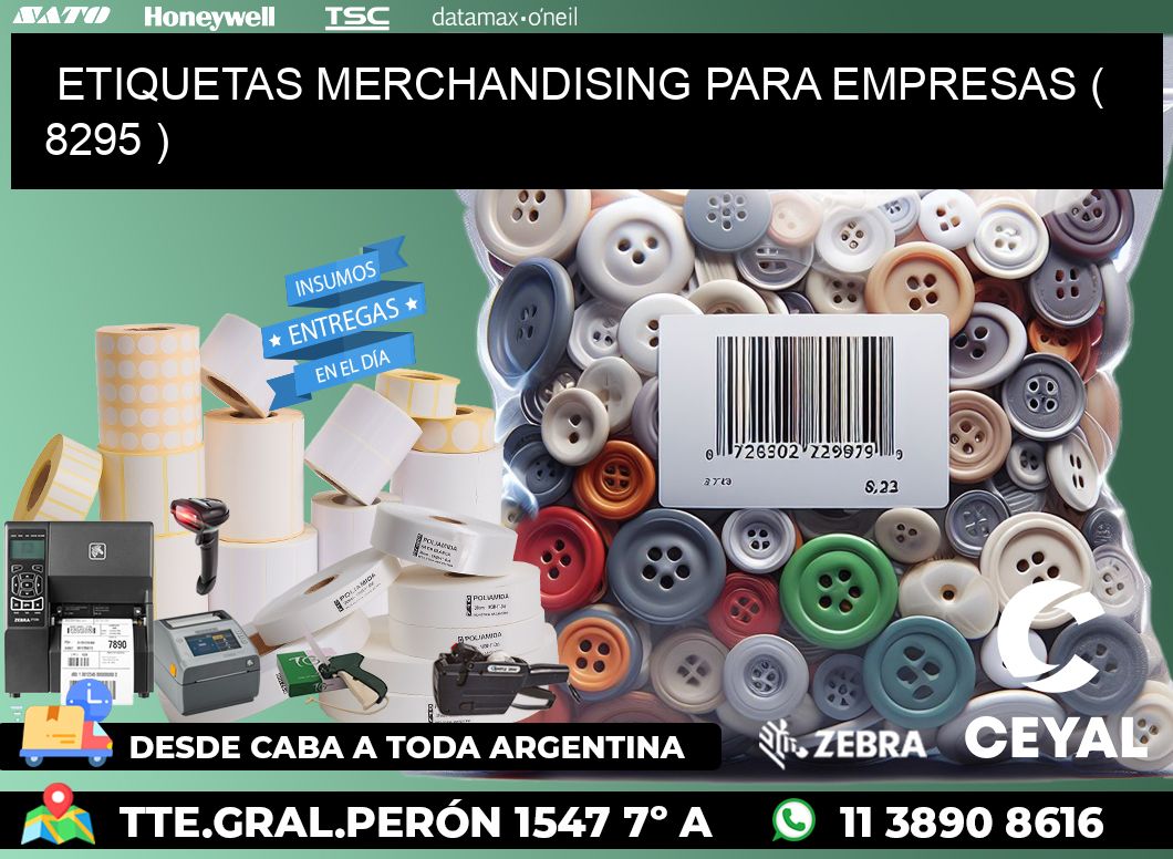 ETIQUETAS MERCHANDISING PARA EMPRESAS ( 8295 )