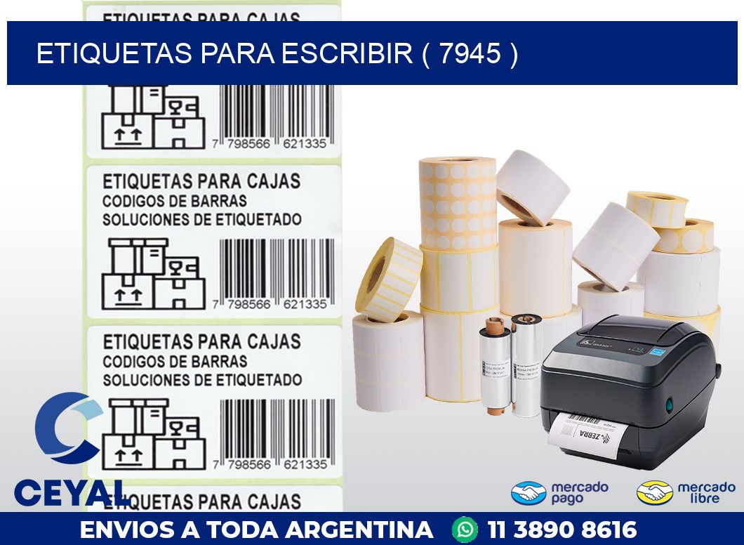 ETIQUETAS PARA ESCRIBIR ( 7945 )