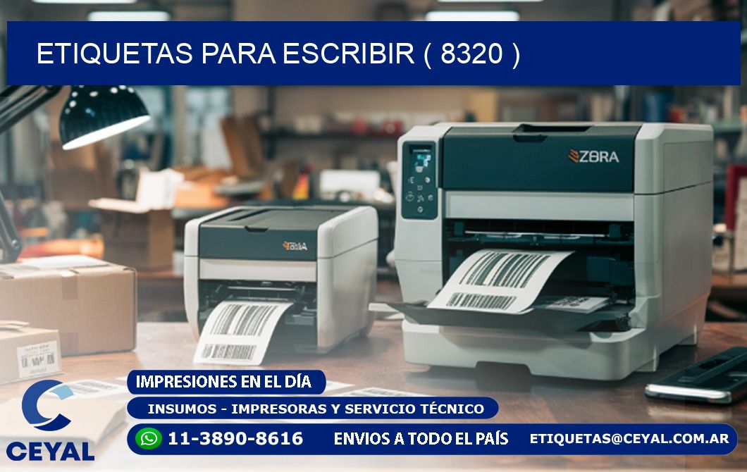 ETIQUETAS PARA ESCRIBIR ( 8320 )