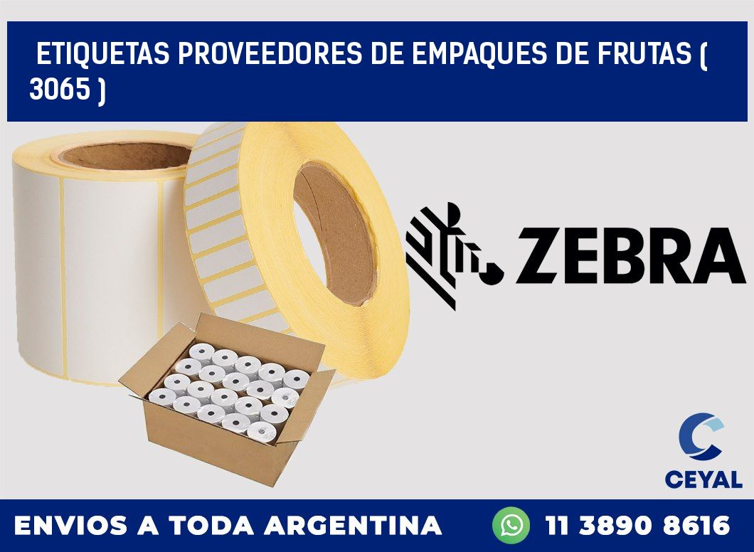 ETIQUETAS PROVEEDORES DE EMPAQUES DE FRUTAS ( 3065 )