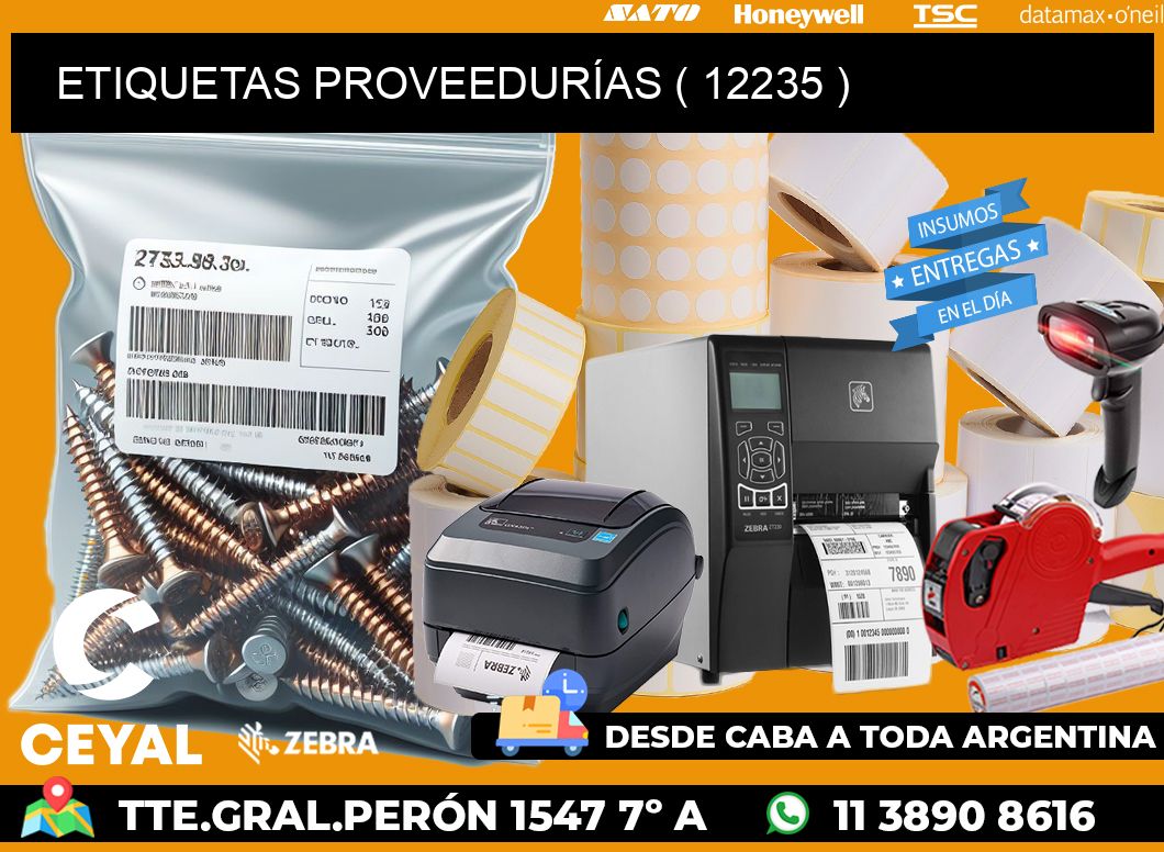 ETIQUETAS PROVEEDURÍAS ( 12235 )