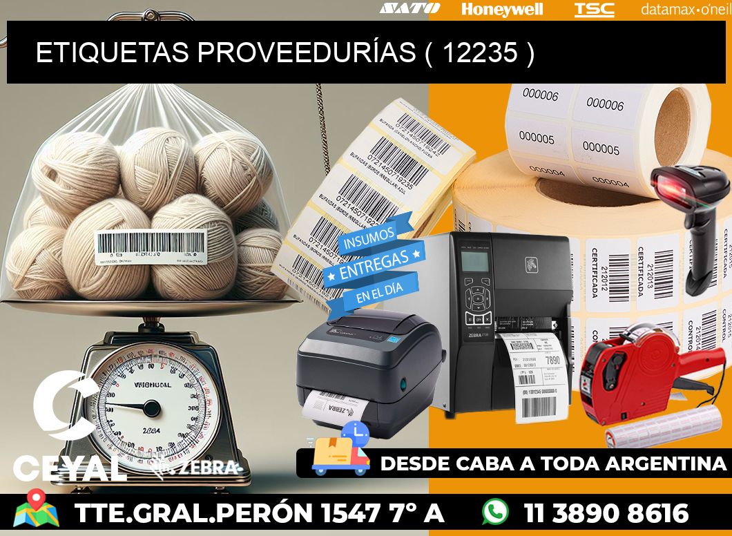 ETIQUETAS PROVEEDURÍAS ( 12235 )