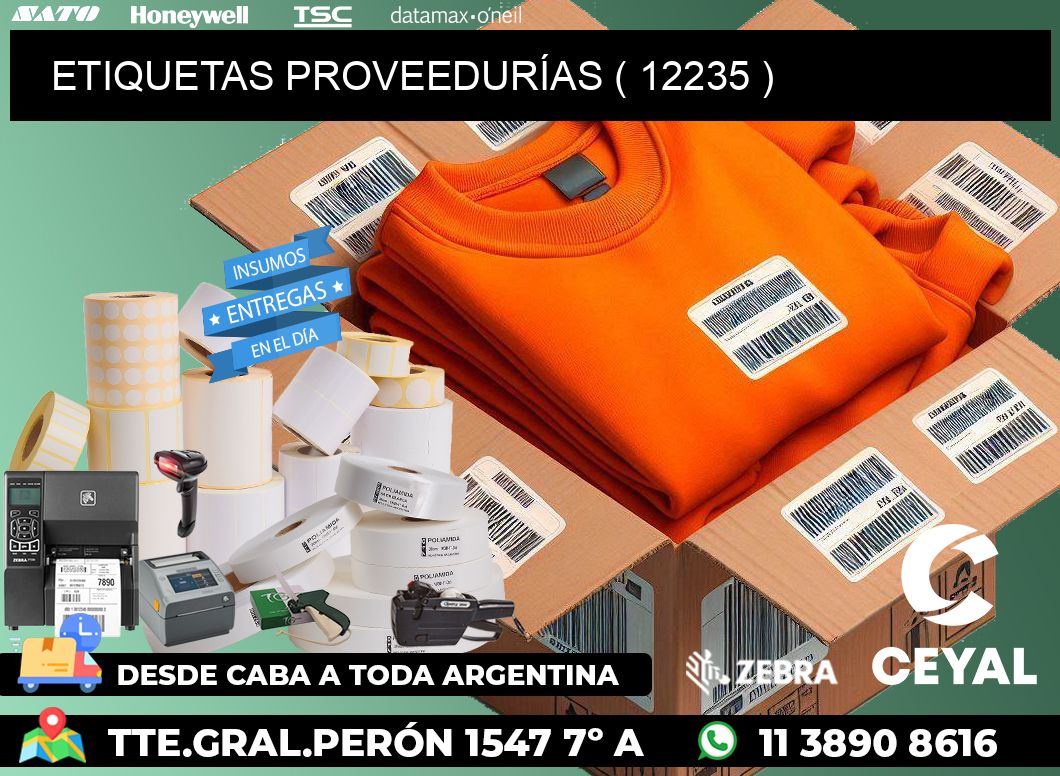 ETIQUETAS PROVEEDURÍAS ( 12235 )