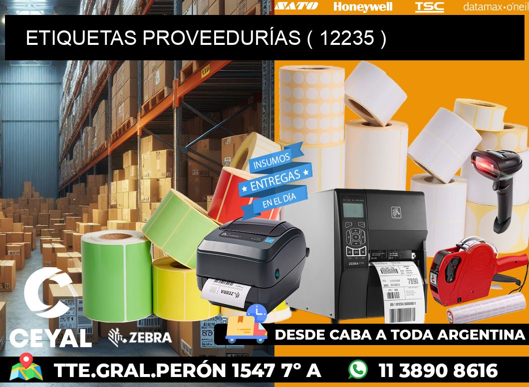 ETIQUETAS PROVEEDURÍAS ( 12235 )