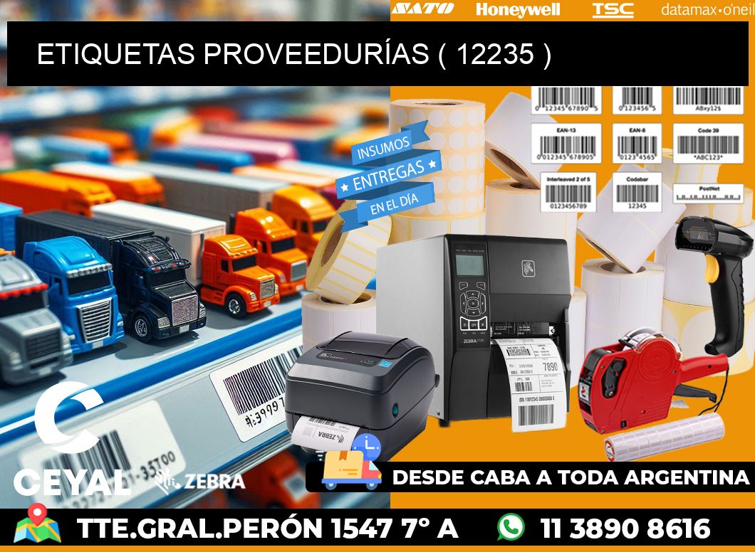 ETIQUETAS PROVEEDURÍAS ( 12235 )