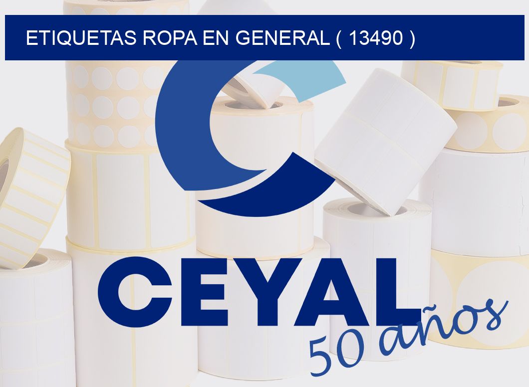 ETIQUETAS ROPA EN GENERAL ( 13490 )