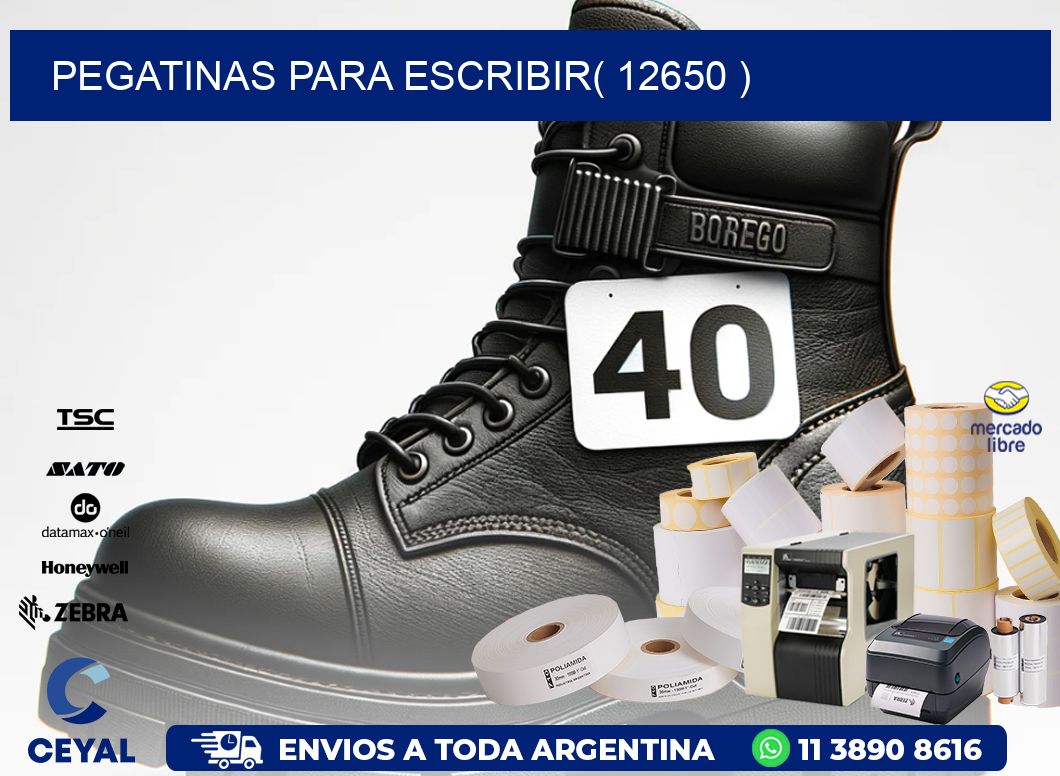 PEGATINAS PARA ESCRIBIR( 12650 )