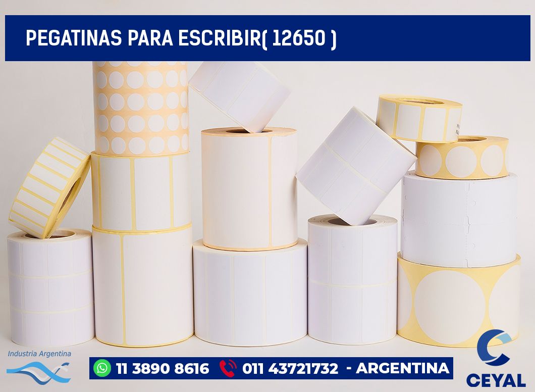 PEGATINAS PARA ESCRIBIR( 12650 )