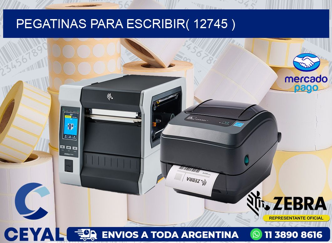 PEGATINAS PARA ESCRIBIR( 12745 )