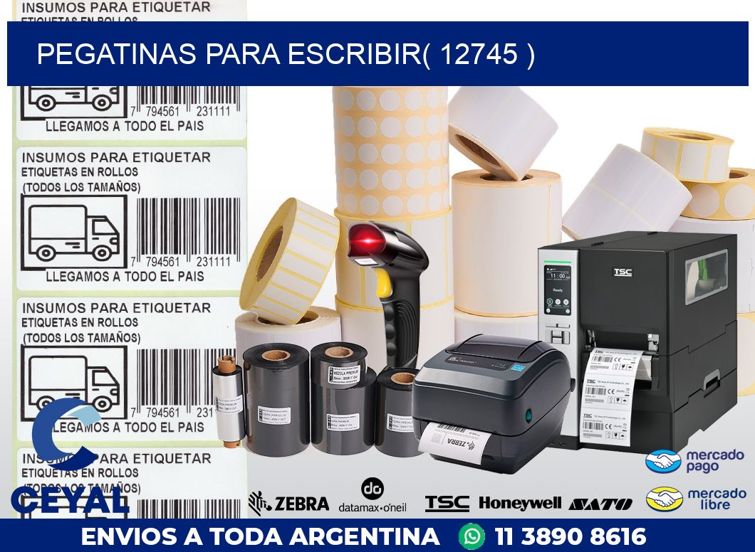 PEGATINAS PARA ESCRIBIR( 12745 )