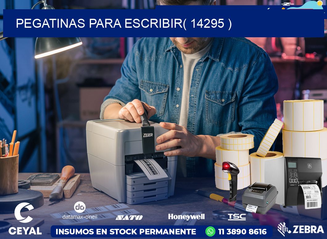 PEGATINAS PARA ESCRIBIR( 14295 )