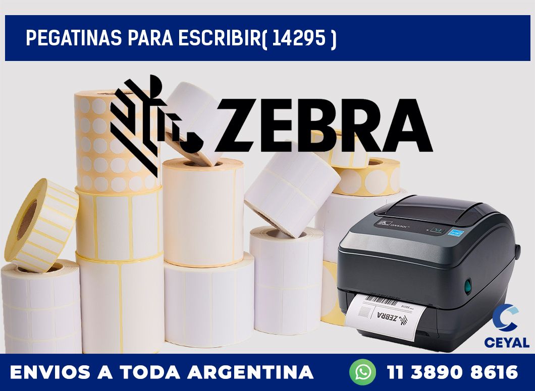 PEGATINAS PARA ESCRIBIR( 14295 )