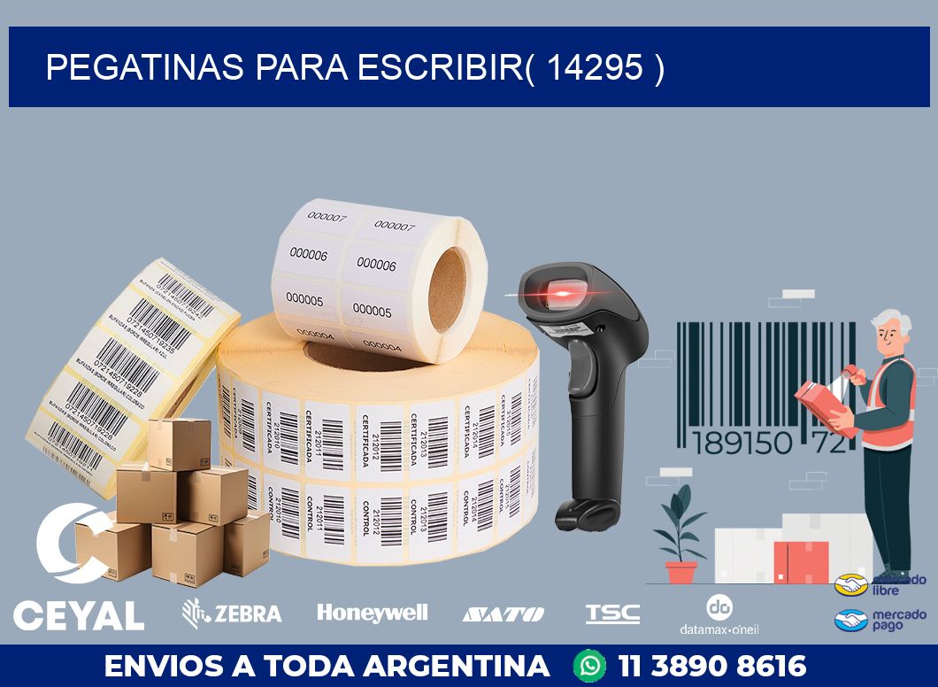 PEGATINAS PARA ESCRIBIR( 14295 )