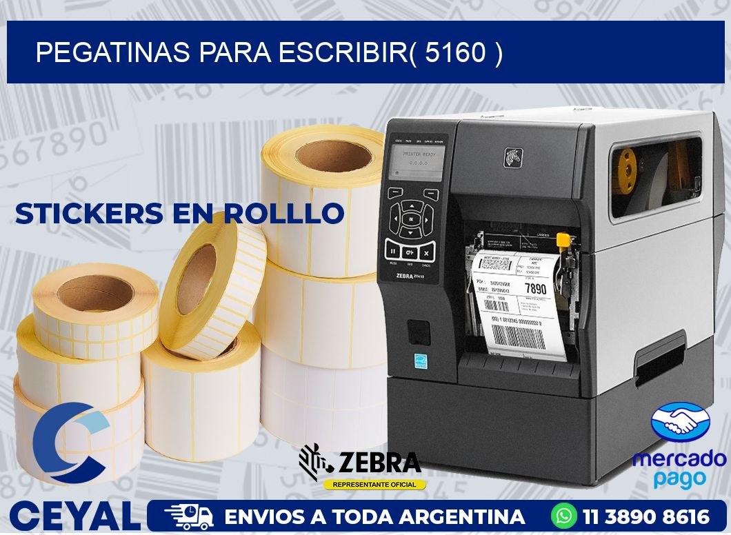 PEGATINAS PARA ESCRIBIR( 5160 )