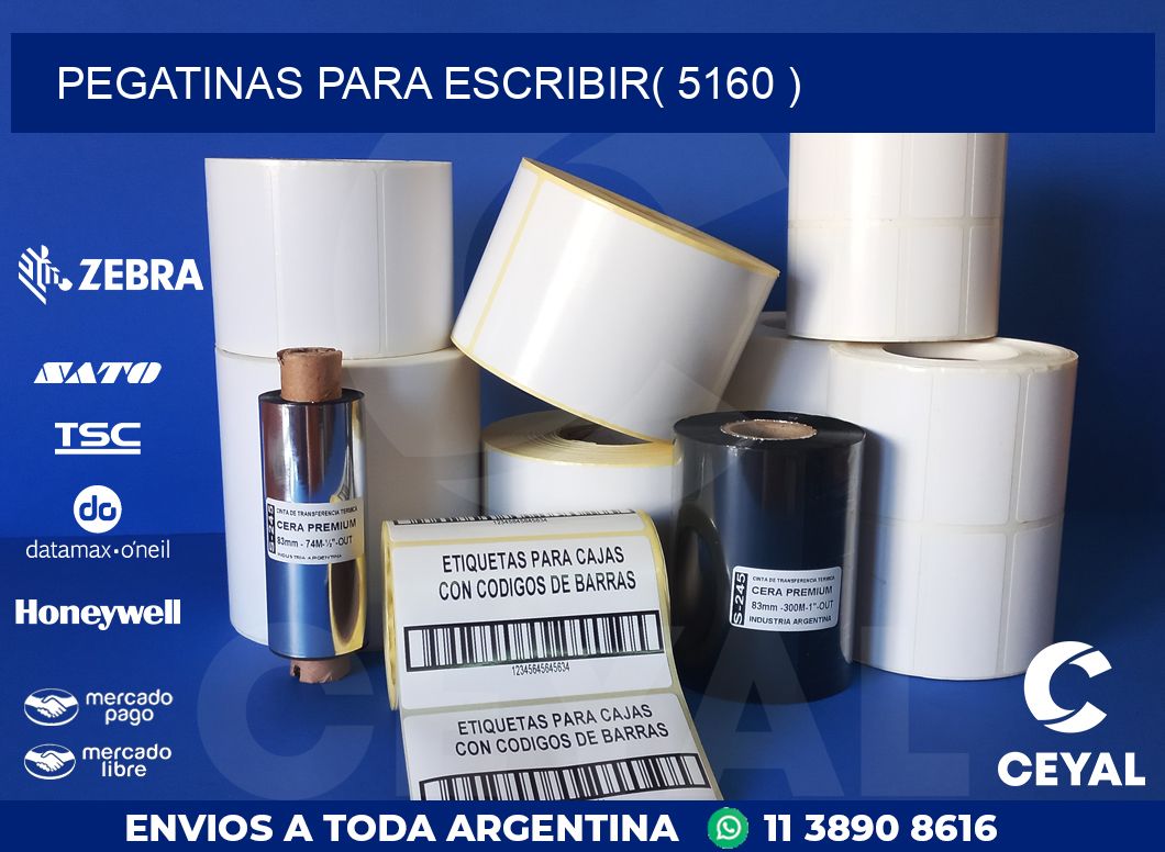 PEGATINAS PARA ESCRIBIR( 5160 )