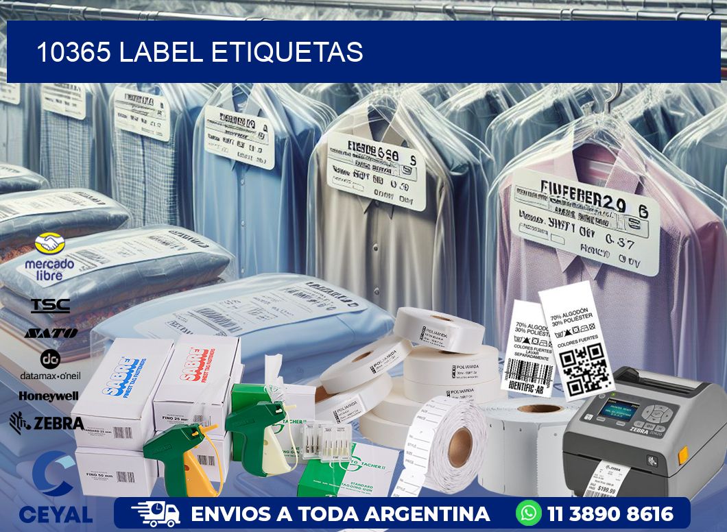 10365 LABEL ETIQUETAS