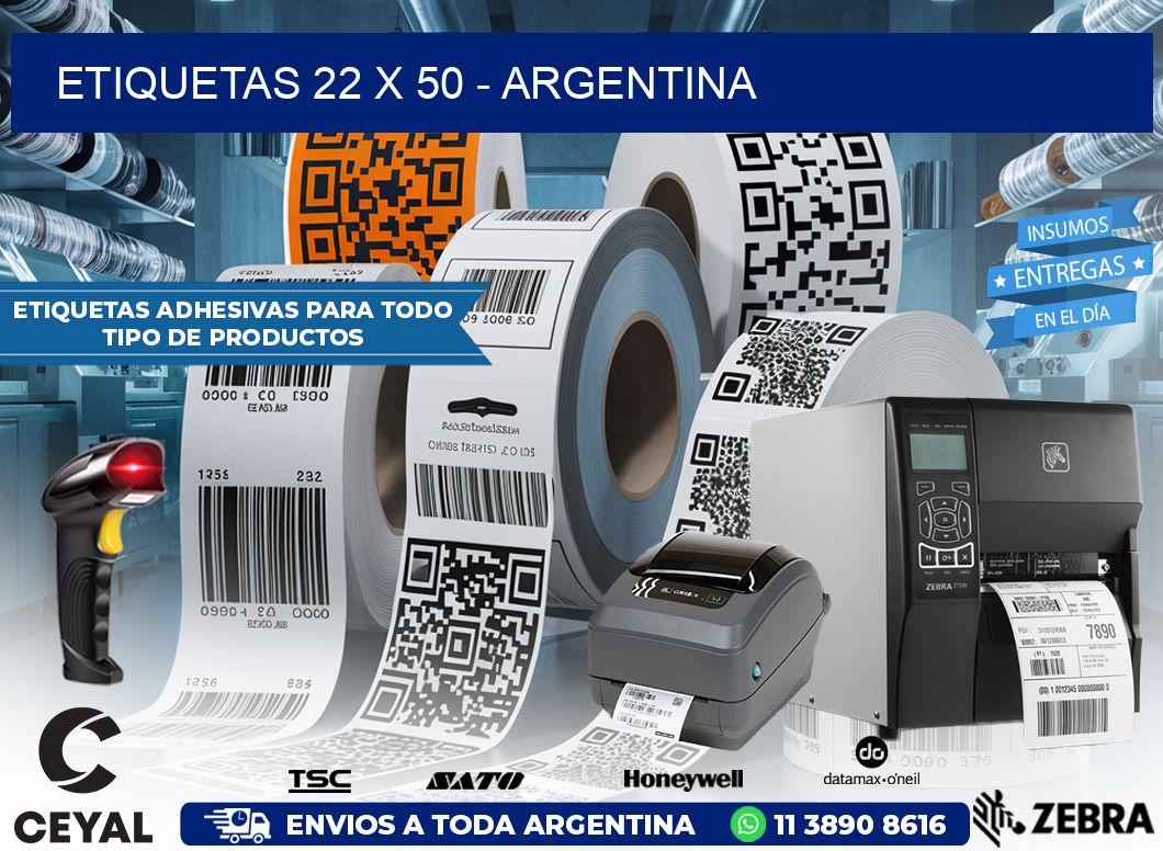 ETIQUETAS 22 x 50 – ARGENTINA