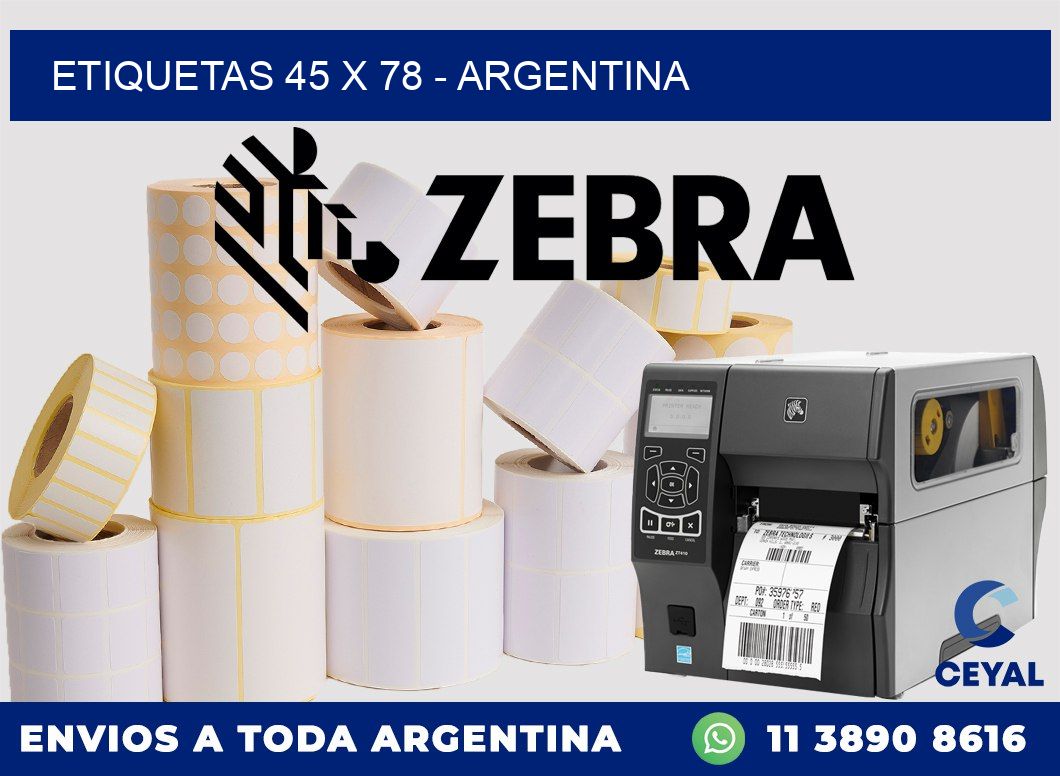 ETIQUETAS 45 x 78 – ARGENTINA