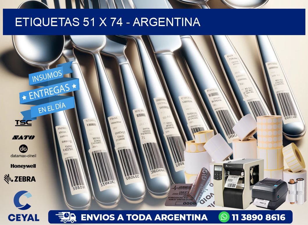 ETIQUETAS 51 x 74 - ARGENTINA