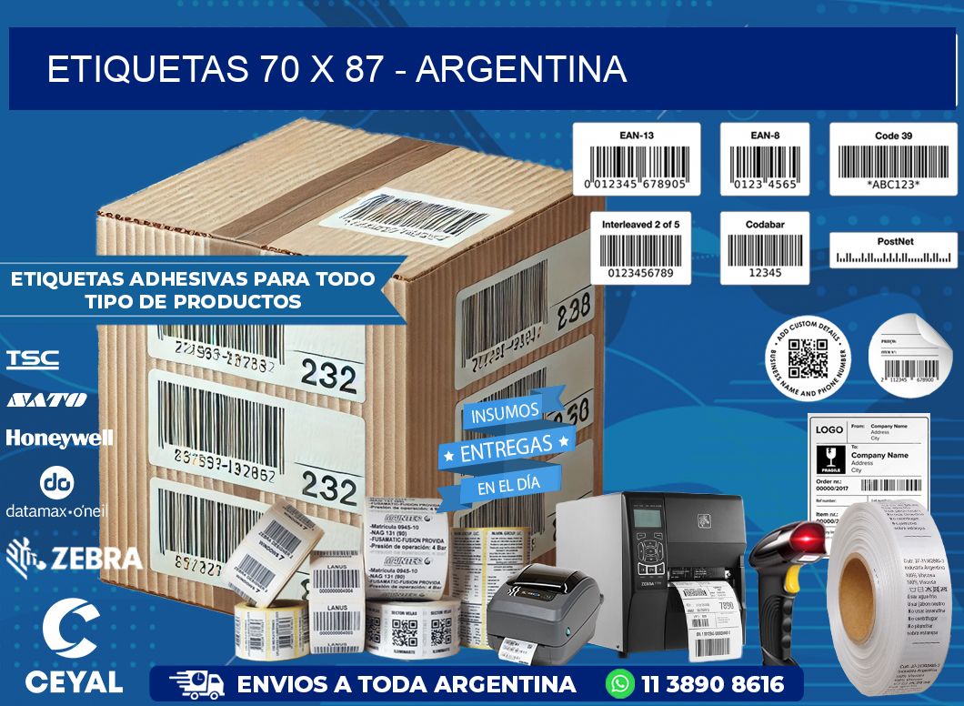 ETIQUETAS 70 x 87 – ARGENTINA