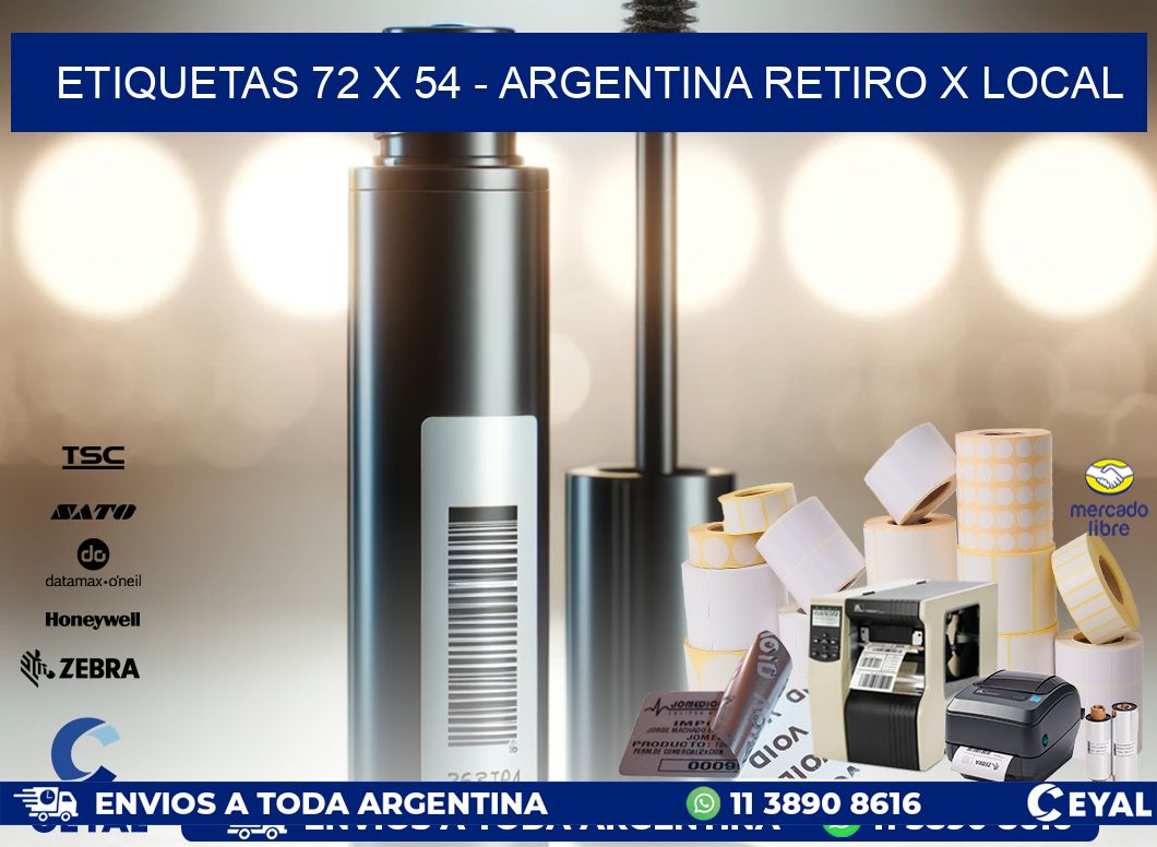 ETIQUETAS 72 x 54 – ARGENTINA RETIRO X LOCAL