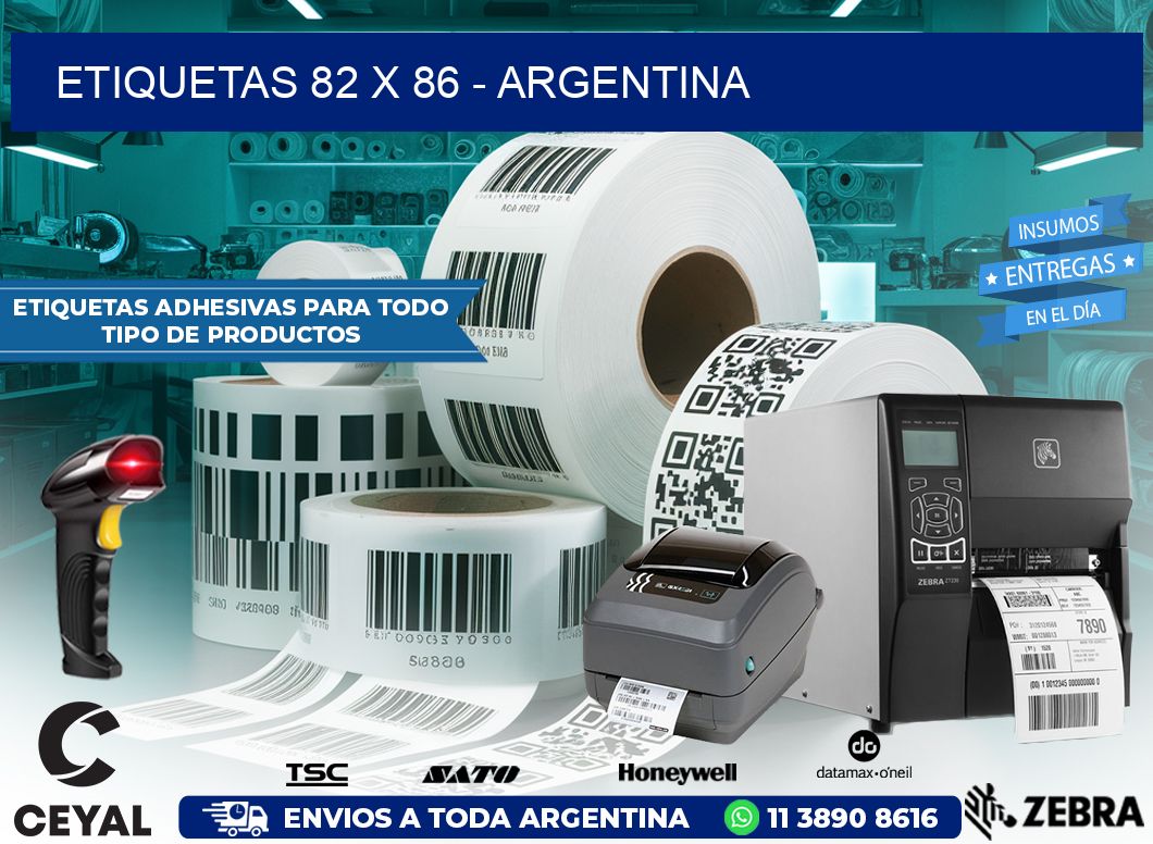 ETIQUETAS 82 x 86 – ARGENTINA