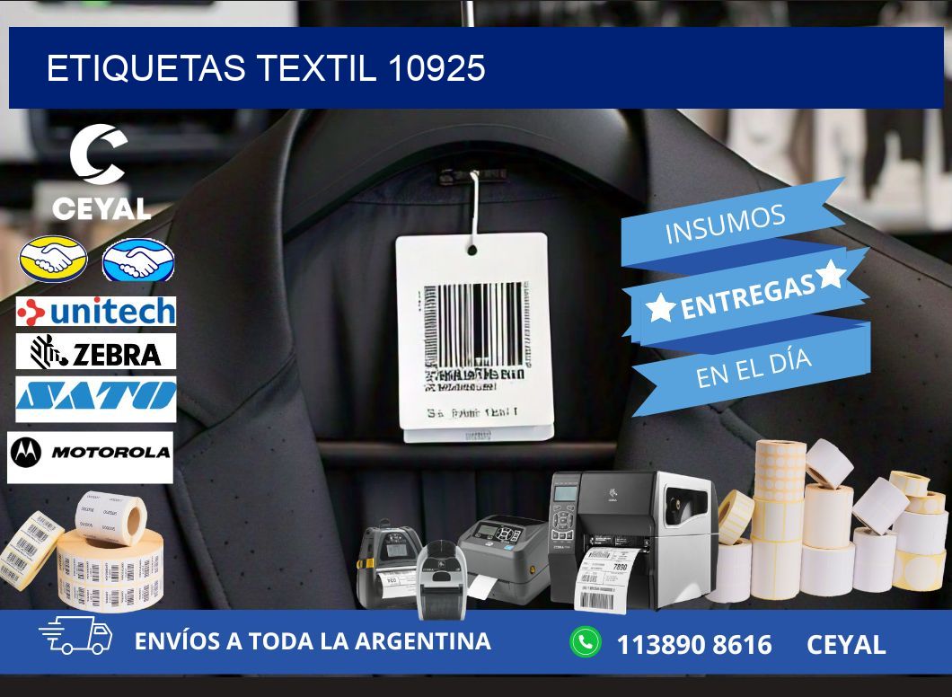 ETIQUETAS TEXTIL 10925