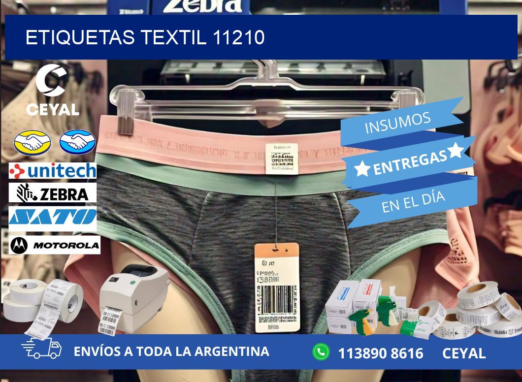 ETIQUETAS TEXTIL 11210