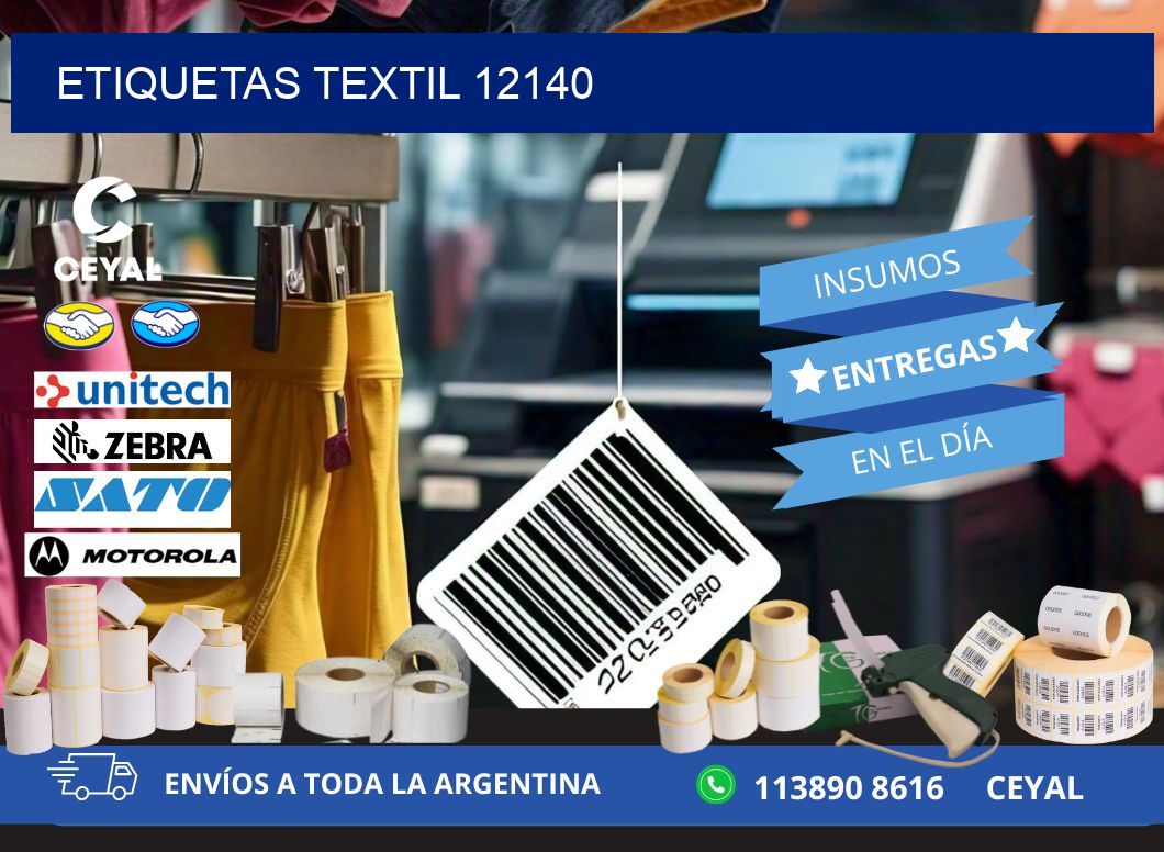 ETIQUETAS TEXTIL 12140