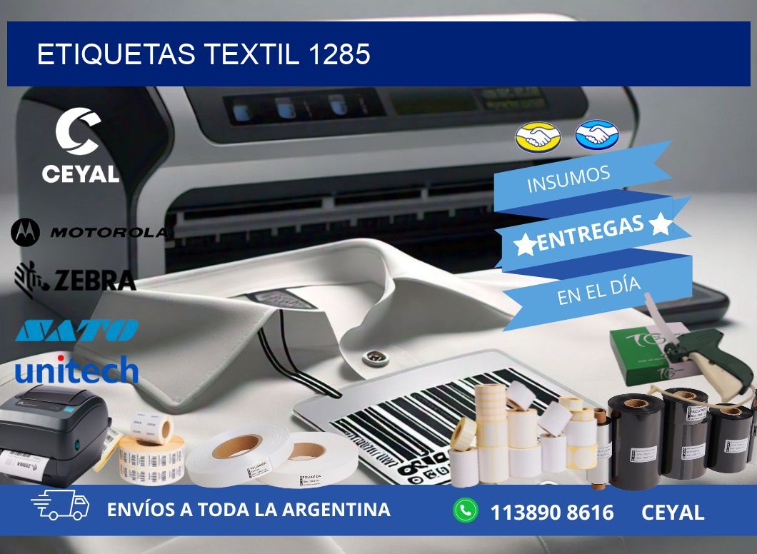 ETIQUETAS TEXTIL 1285