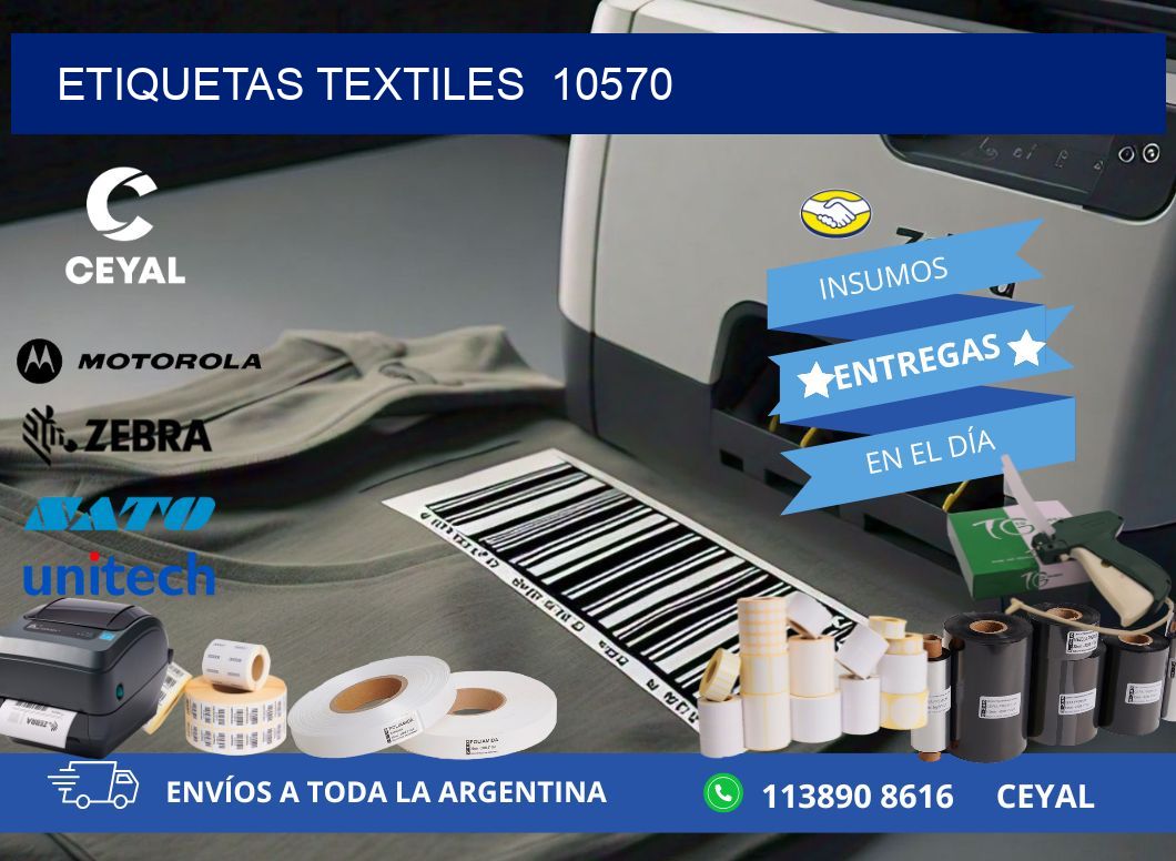 ETIQUETAS TEXTILES  10570