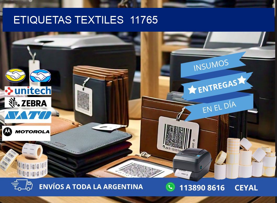 ETIQUETAS TEXTILES  11765